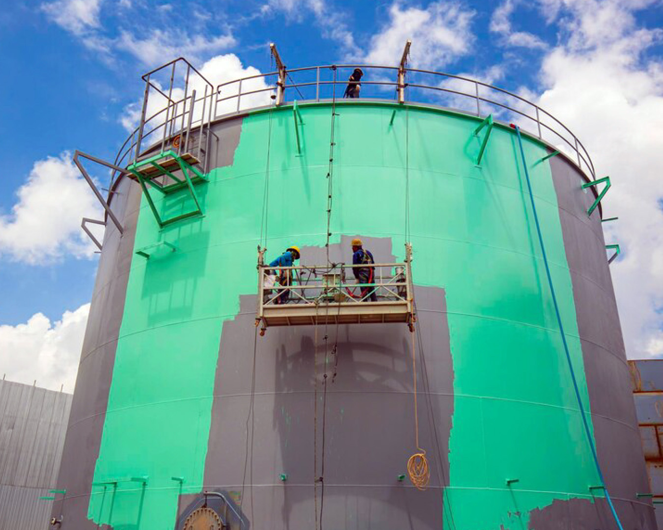 Industrial Silo Painting