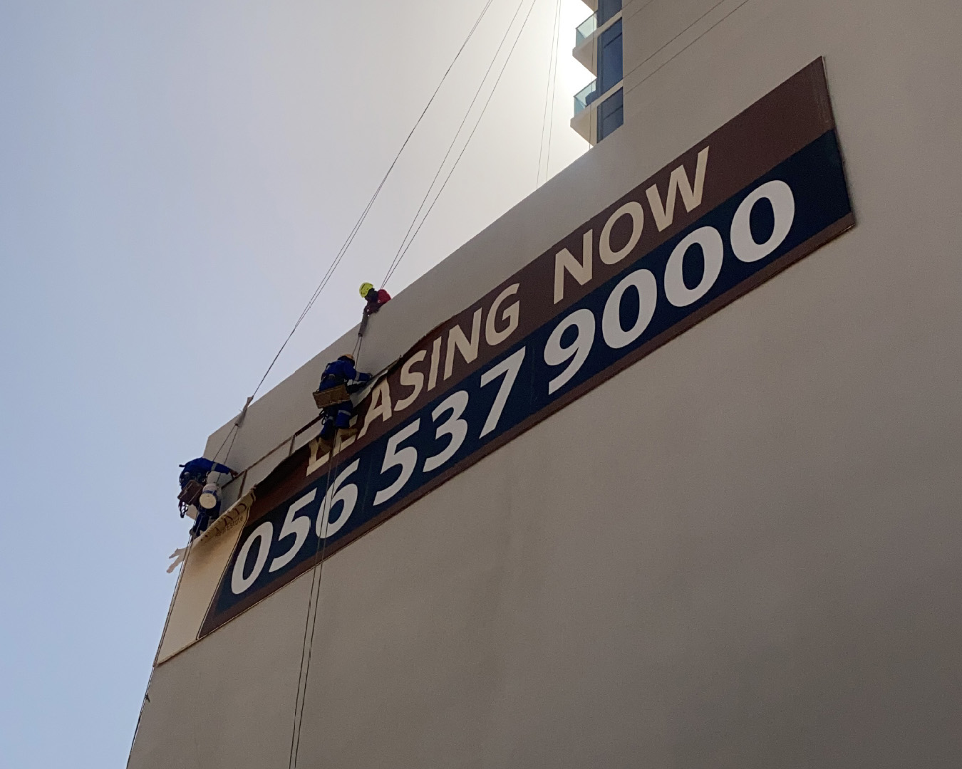 Signage Installation and Removal